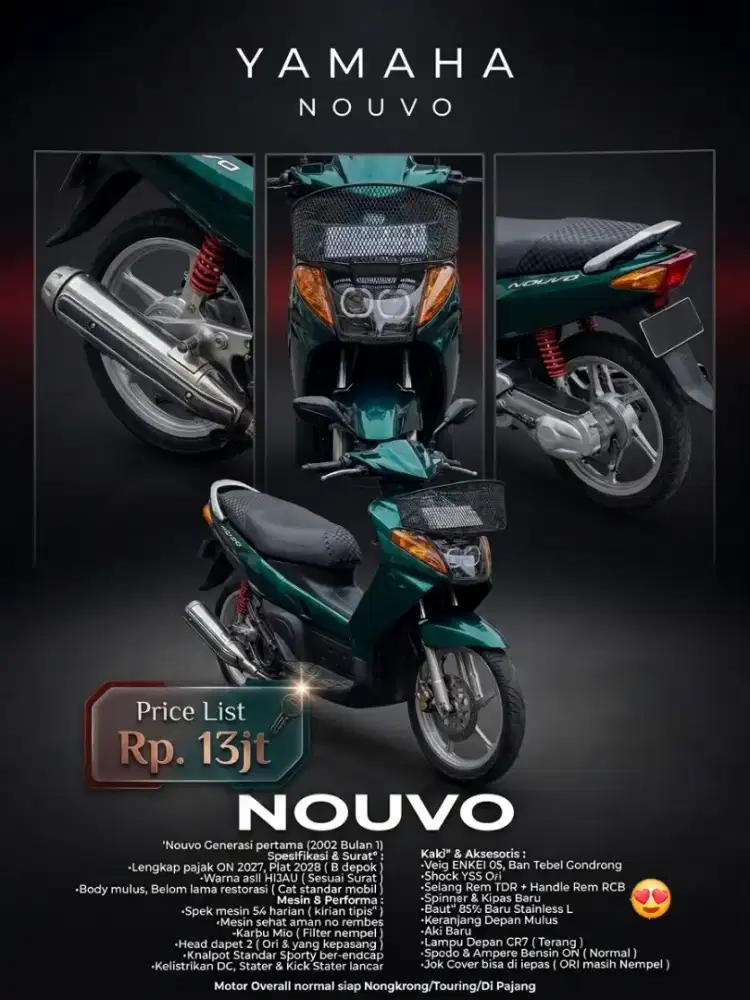 nouvo generasi pertama ( 2002 bulan 1 )