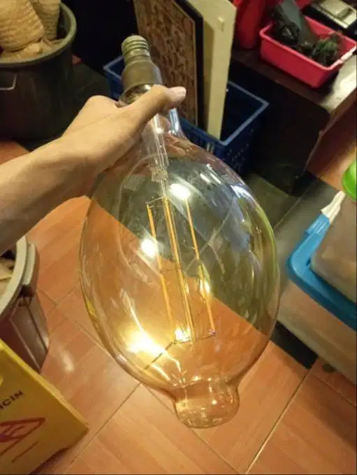 Lampu dekor Bohlam Besar Antik Vintage