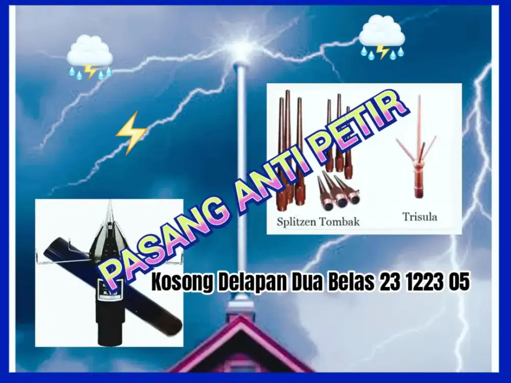 Spesialis Ahli Pasang Anti Petir Dan Instalasi Grounding