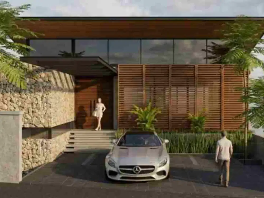 Rumah Minimalis Downslope Cigadung Bandung mewah strategis private pool lingkungan nyaman open space unit terbatas