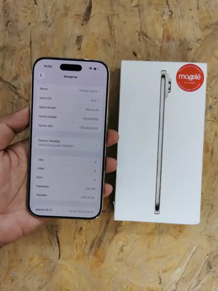Iphone 17 Air 256gb iBox
