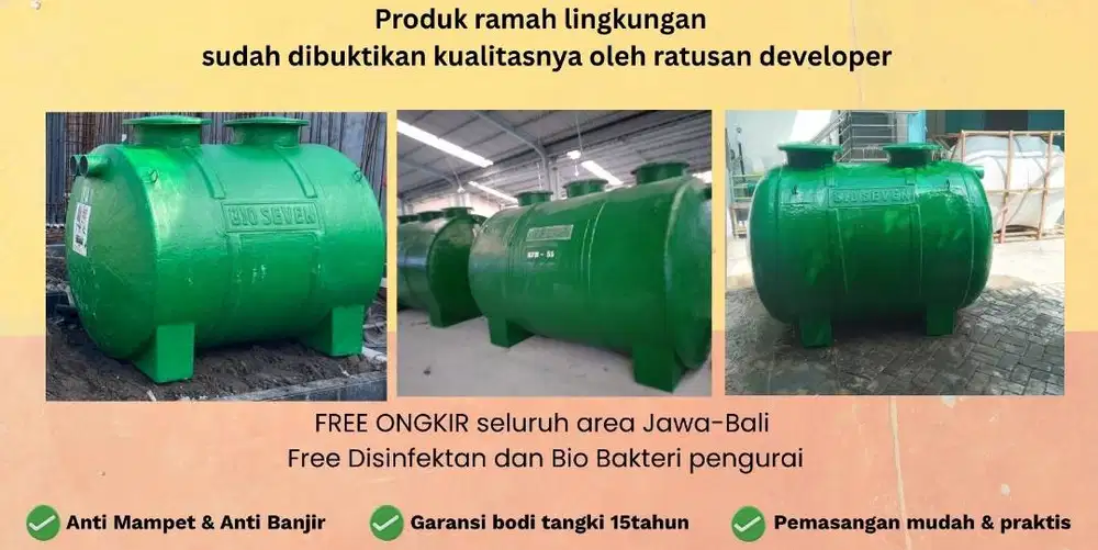 Septictank Biofilter Paling Hemat, Tanpa Kuras