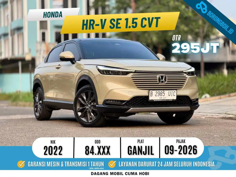 DIJUAL CEPAT! HRV SE 1.5 CVT 2022