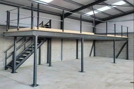 Rak Industri Space Mezzanine Kantor Pabrik Produk Industri