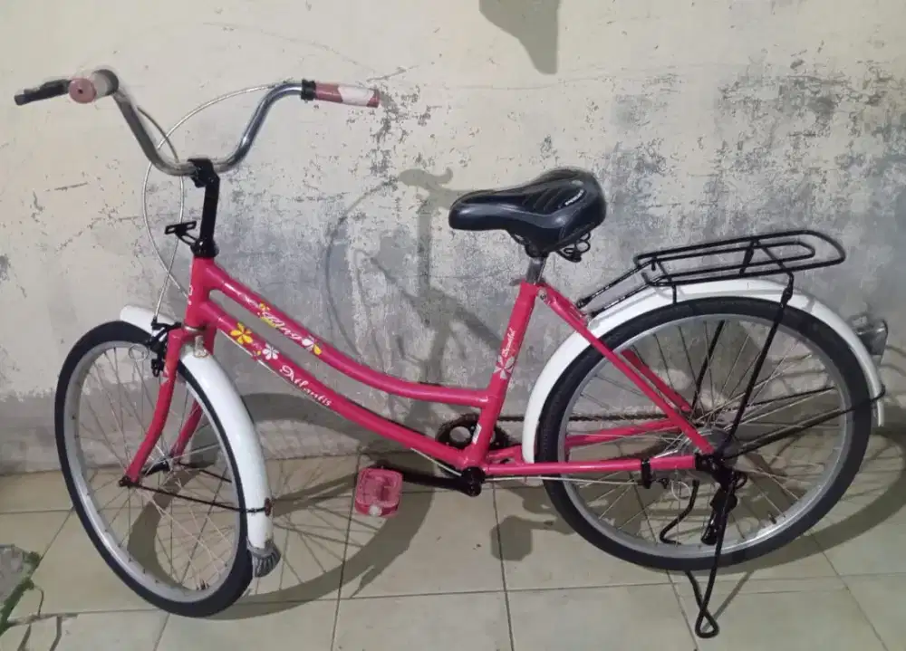 Sepeda mini ukuran 24 untuk anak dewasa ibu2 oke