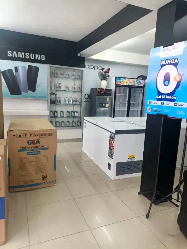 Kredit frezzer box tanpa dp