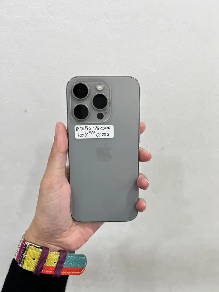 Iphone 15 pro 128 Beacukai fullset