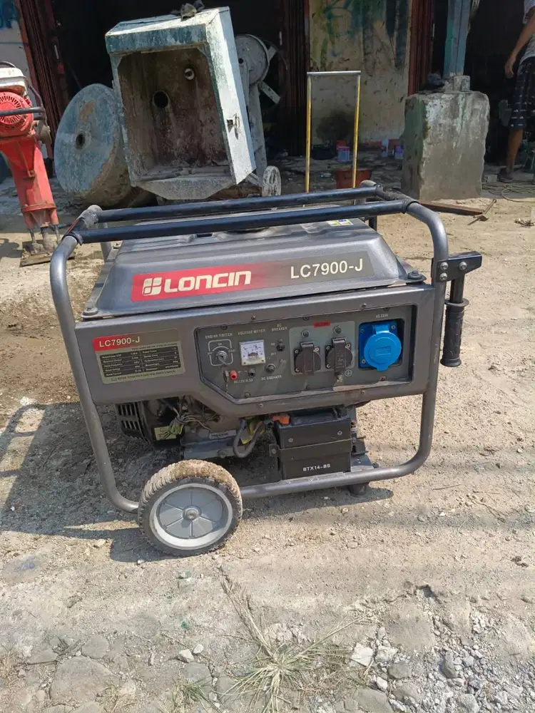 Jual Mesin Genset Loncin 5500WATT Kondisi Gress