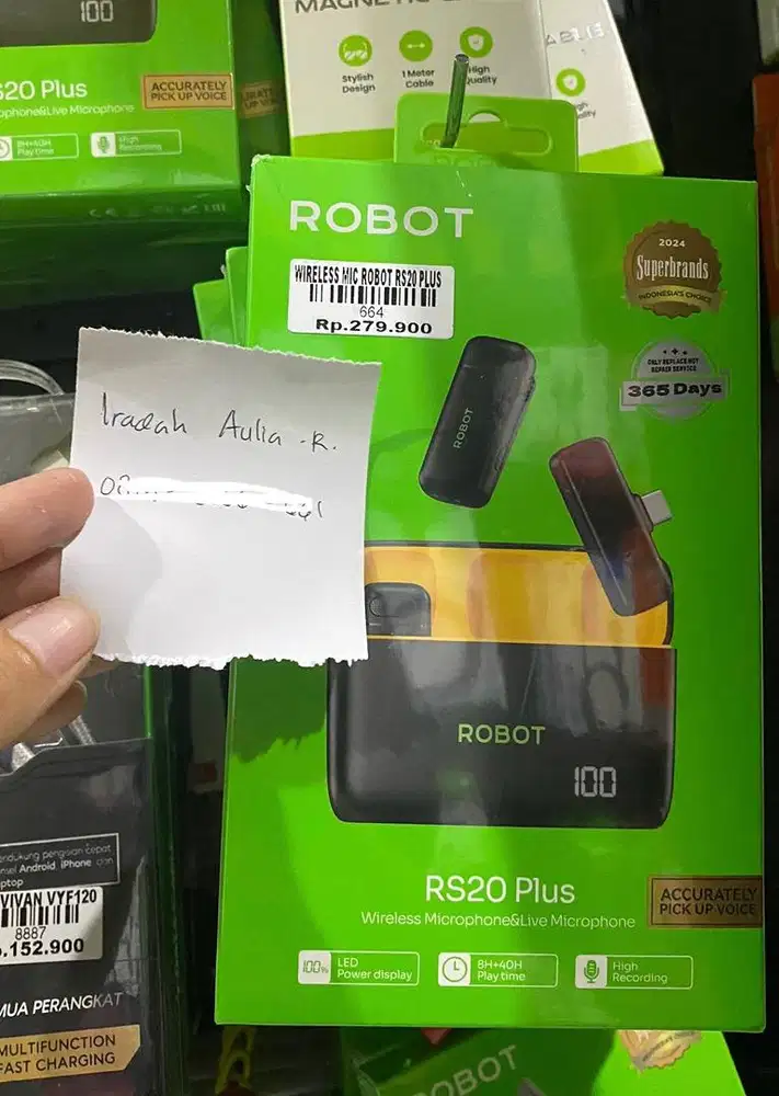 WIRELESS MIC ROBOT RS20 PLUS