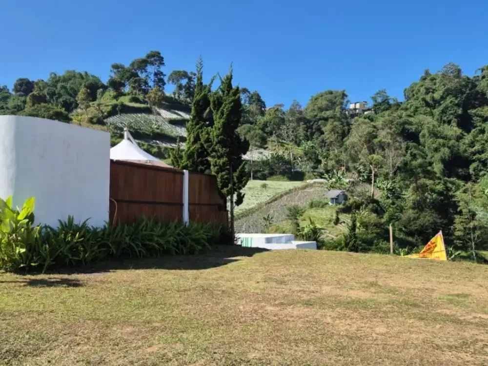Dijual Tanah Kavling Siap Bangun Villa atau Glamping di Tugumukti, Cisarua, Bandung Barat
