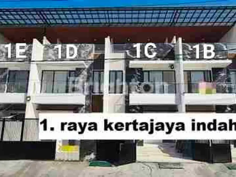 Rumah Kertajaya Indah 3 Lantai, Ready 4 unit