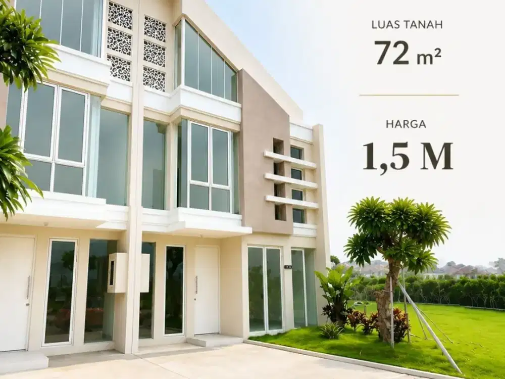 TEMURAH! Dijual rumah pakuwon city zimbali costa