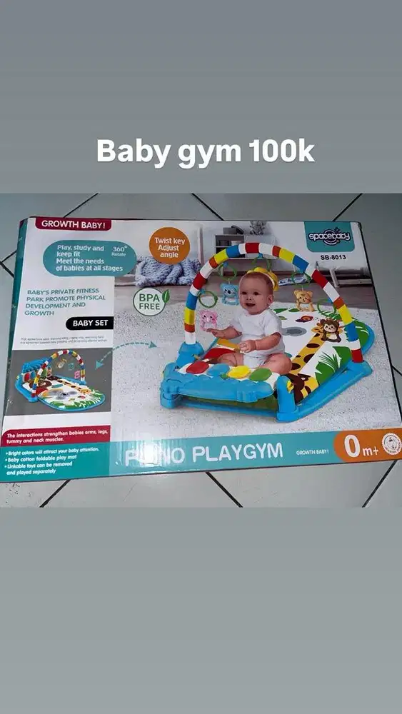 New baby gym spacebaby
