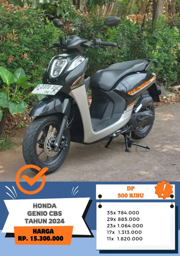 HONDA GENIO CBS TAHUN 2024
