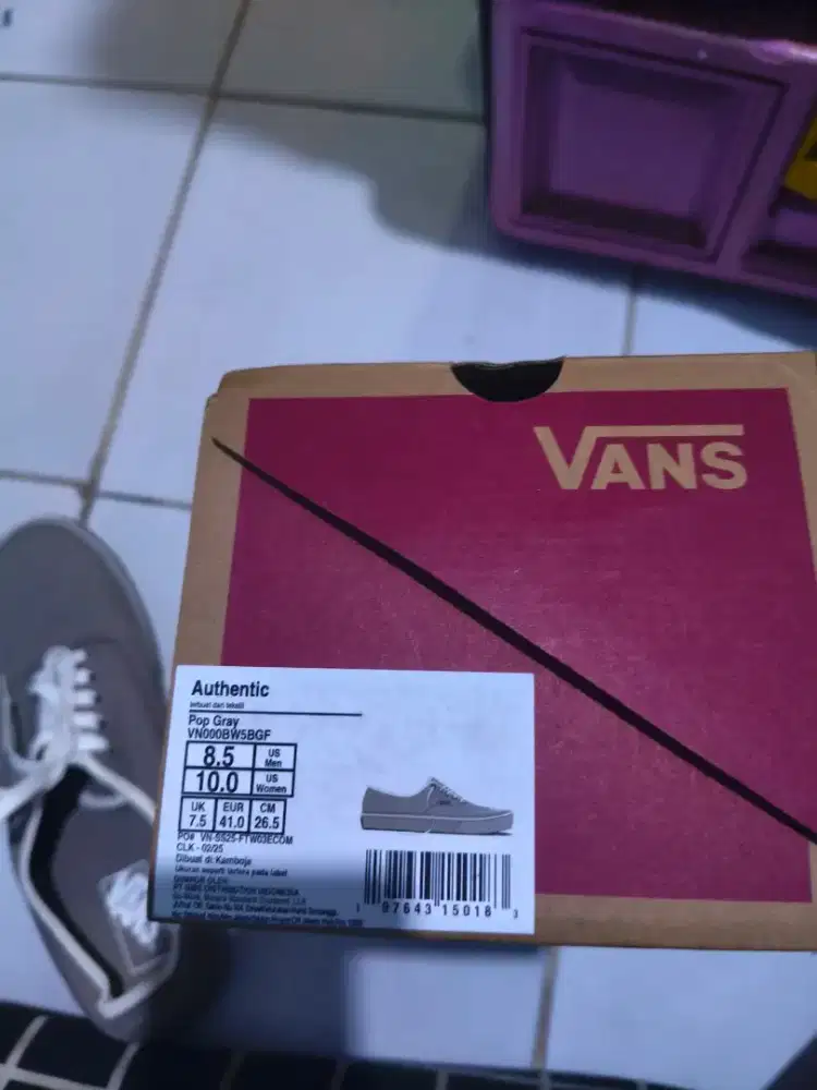SEPATU VANS ORIGINAL