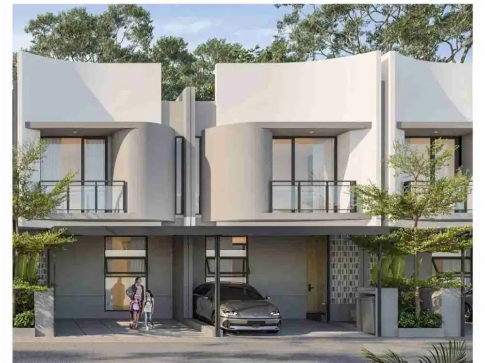 rumah serpong 2 lantai murah