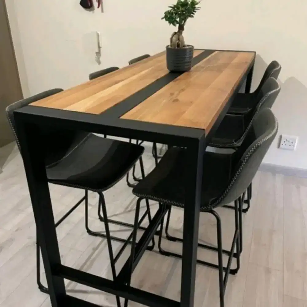 Meja Makan Modern 190x60x100