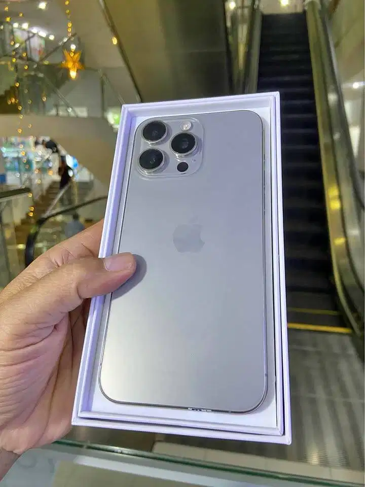 Second 15 PROMAX 512gb NATURAL TITANIUM IBOX Mantapp