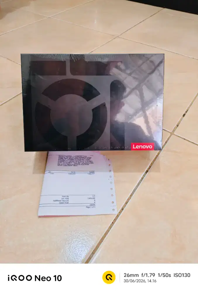 NEW 100% | Legion TAB Gen 3 Y700 | 16/512GB | BLACK | Garansi Resmi
