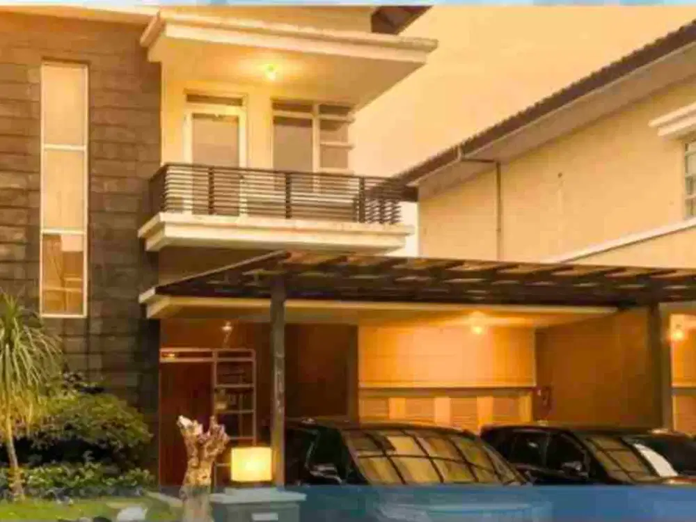 Rumah Cluster Kota Baru Parahyangan siap huni lokasi strategis premium harga murah nego one gate sistem akses mudah