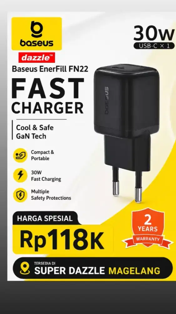 Tc Baseus enerfill fN22 1C 30 Watt black
