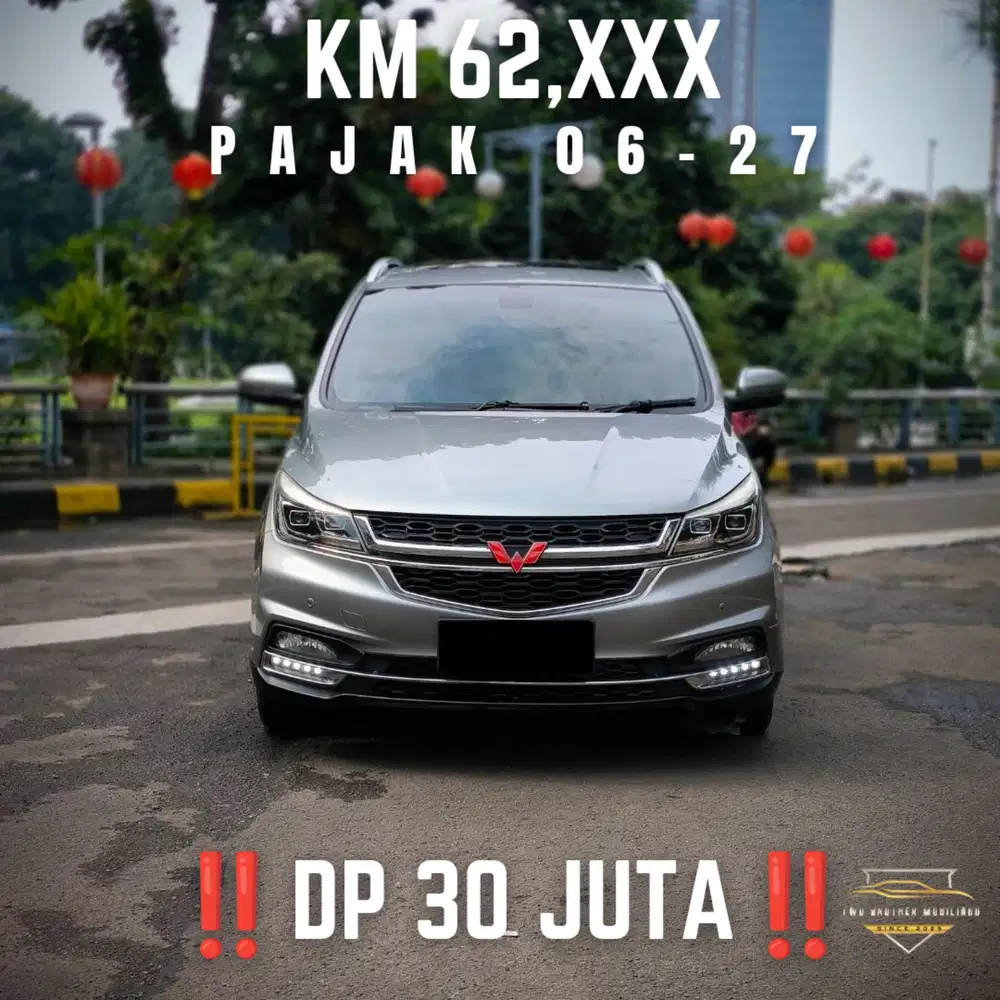 ‼️DP 30 JUTA‼️
WULING CORTEZ TLUX+ CVT TH 2021