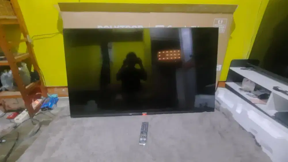 TV SMART VIDAA POLYTRON 55INCH 4K UHD MULUS