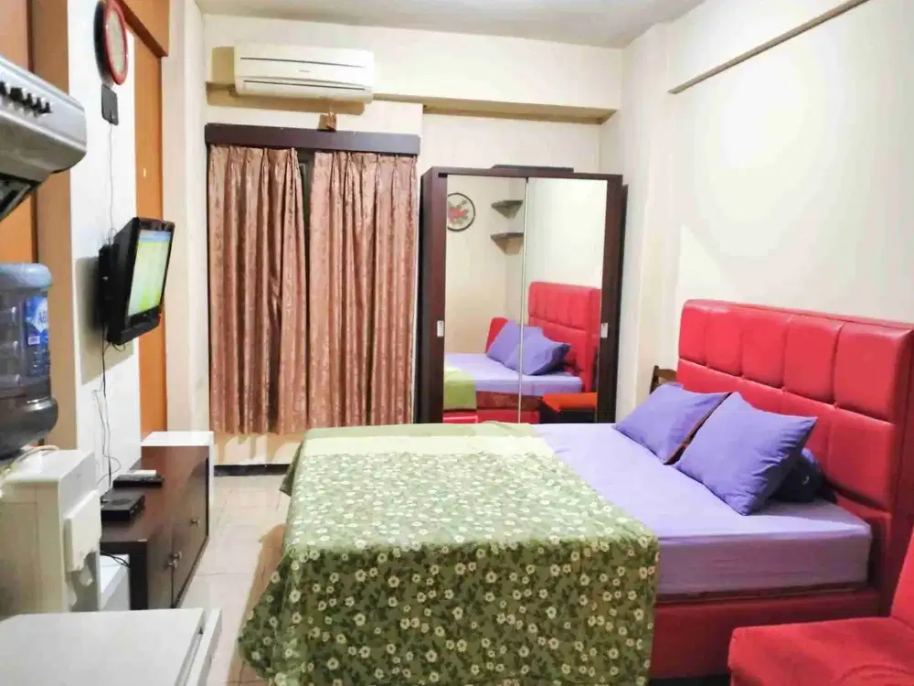 Sewain Apartemen Studio Cakep The Suites Metro Dekat Kircond