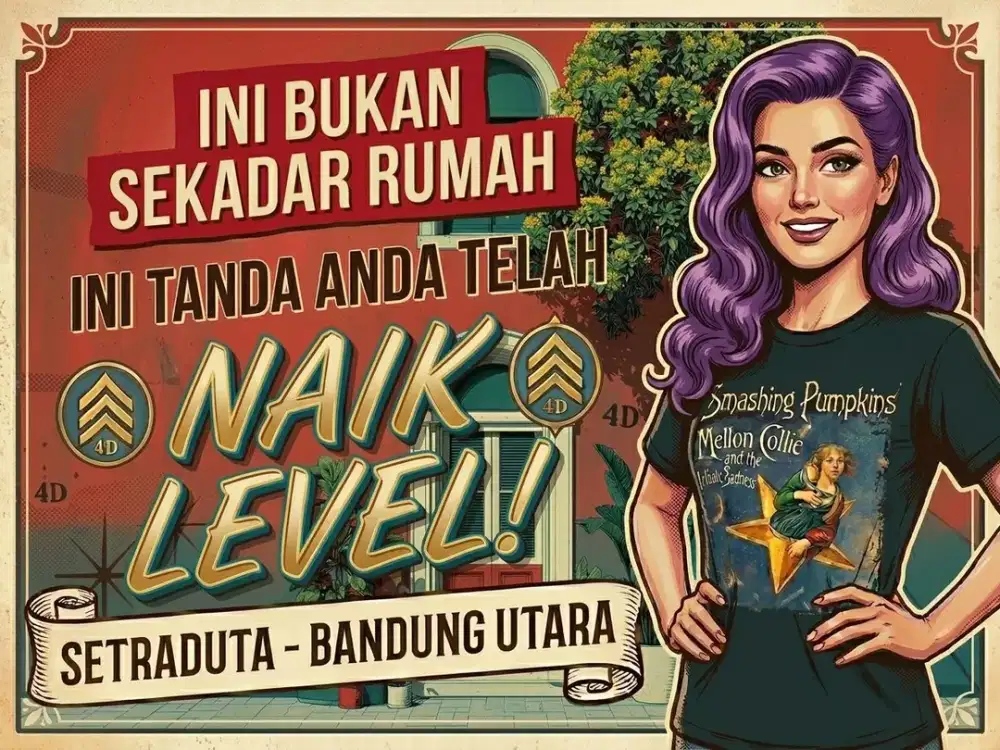 JUAL RUMAH DI SETRADUTA, PASTEUR, SARIJADI, BANDUNG KOTA.