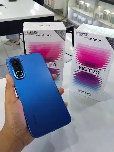 Infinix Hot 70 6/128 (baru)/msi bisa kredit via yesskredit