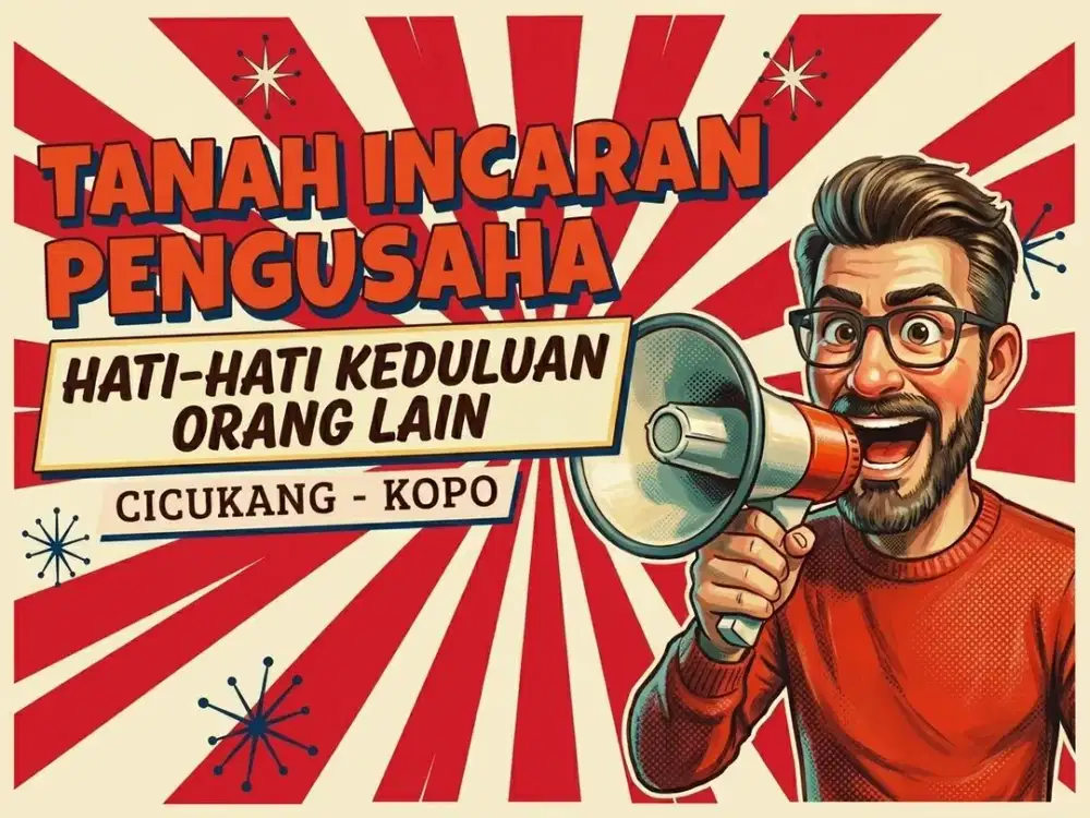 JUAL TANAH DI CICUKANG, TAMAN KOPO INDAH, MARGAASIH, KOPO, KABUPATEN BANDUNG