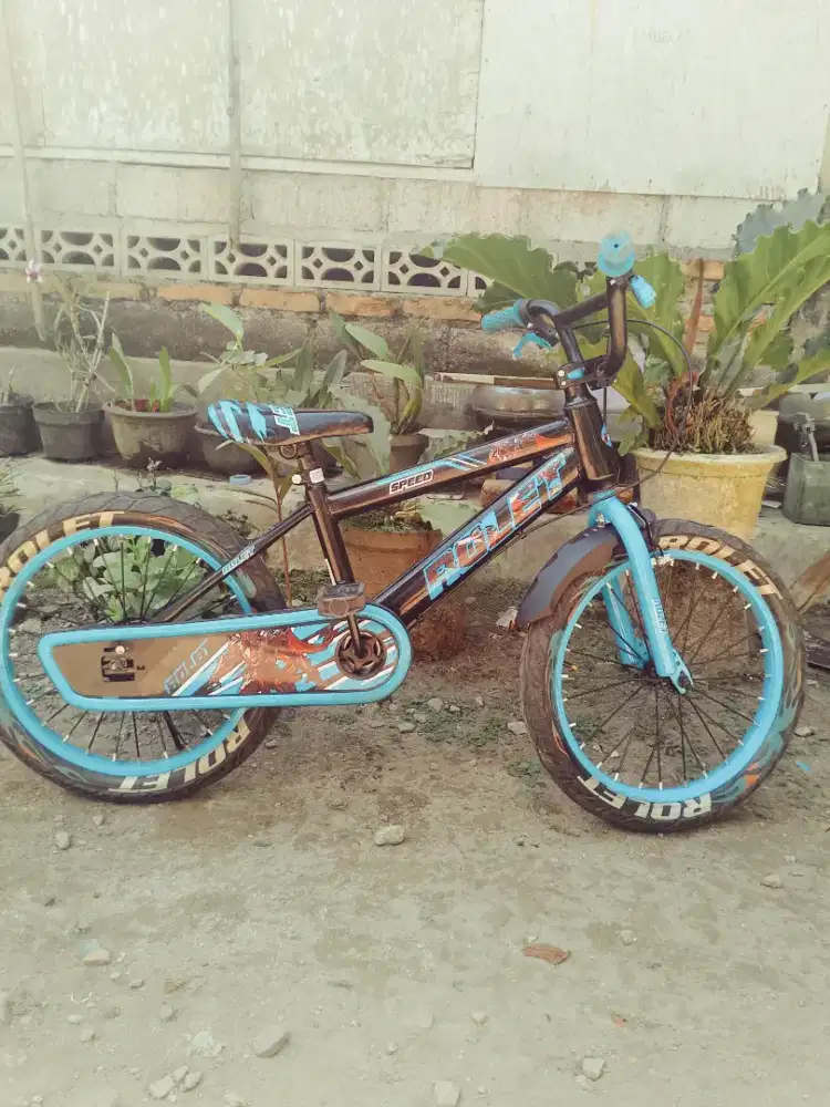 Sepeda 18 san Rolet siap pakai