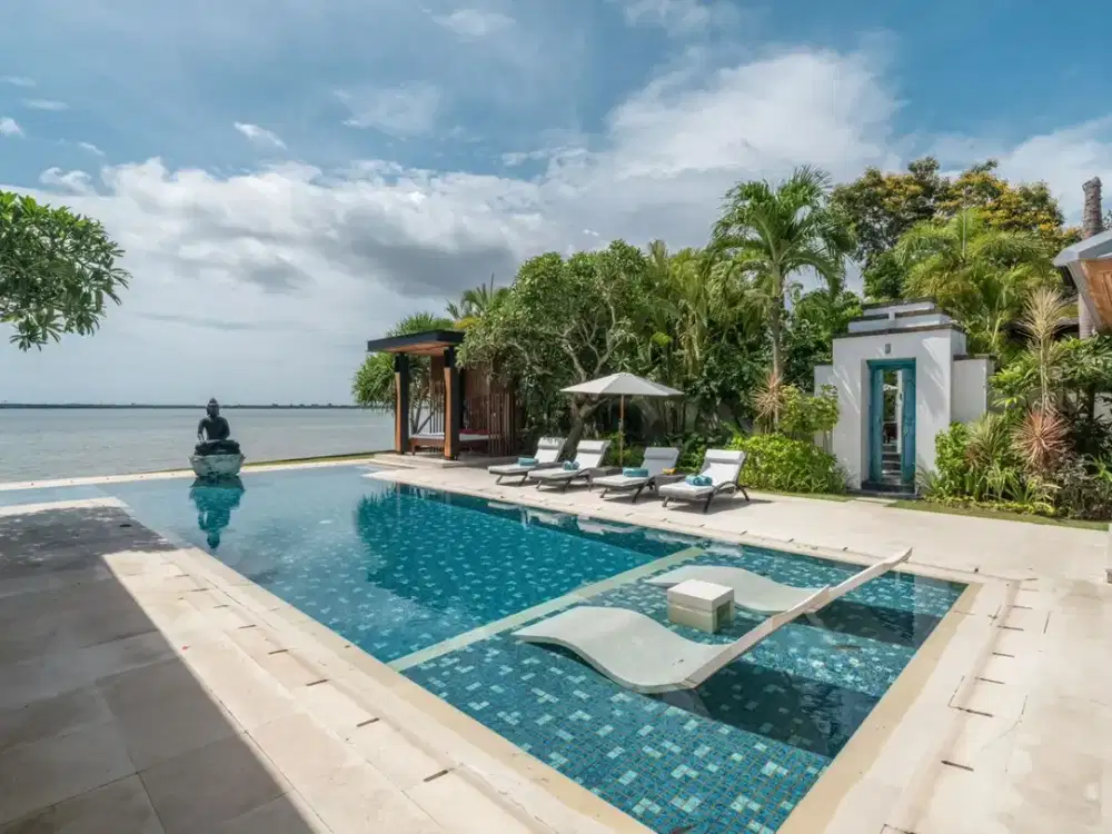 Villa Beach Front terbaik di Tanjung Benoa Sewaan selalu full Best Review