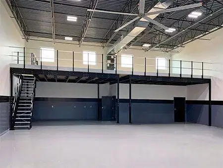 Rak Industri Space Penyimpanan Mezzanine Kantor Pabrik Produksi