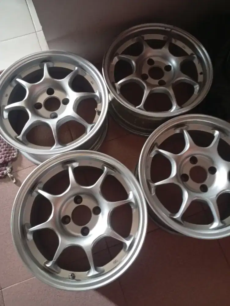 Velg 15 wedssport pcd 4x100 agya brio jazz