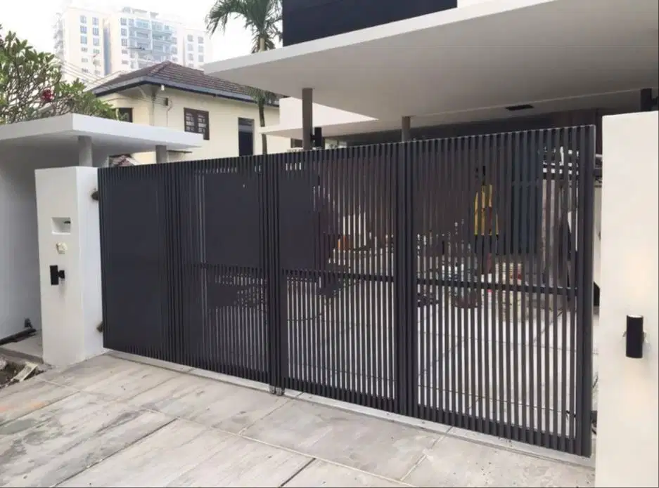 Gerbang / Pagar Rumah Minimalis Bandung Cimahi Kuat dan Elegan