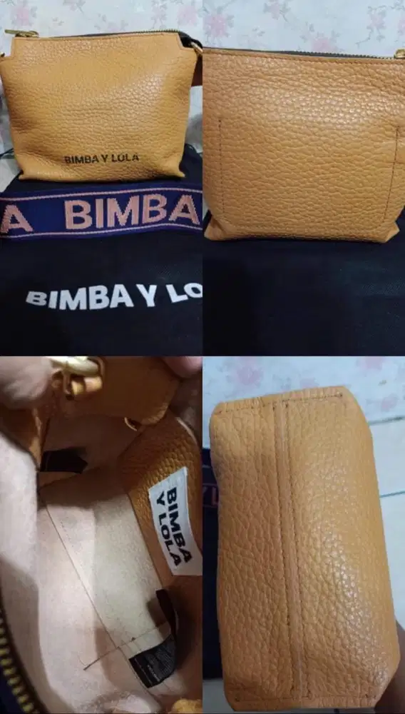 Preloved bimba y lola bag leather