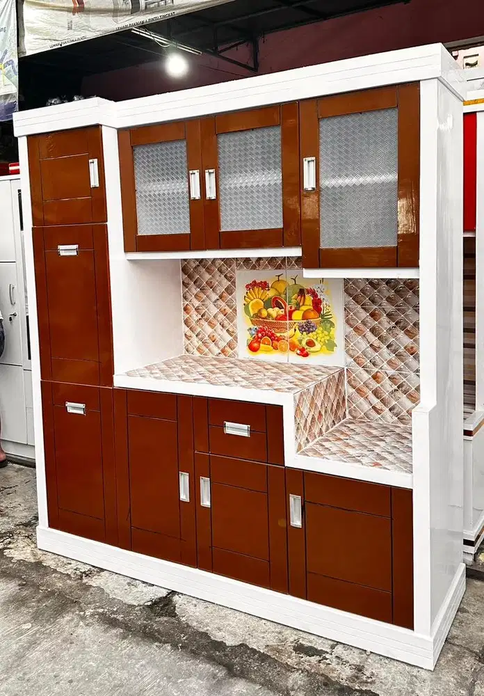 Rak Sayur 4 Pintu Kombinasi