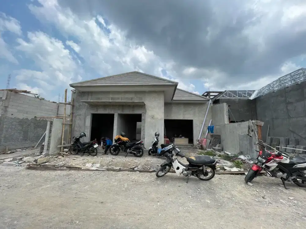 Dijual rumah tahap bangun lokasi godean yogyakarta