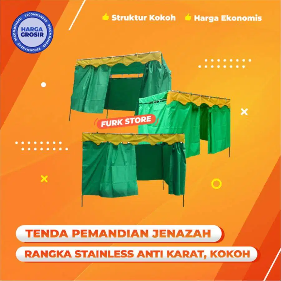 Tenda Pemandian Jenazah Tipe TPJ01 - Tenda Perawatan Jenazah | Tenda
