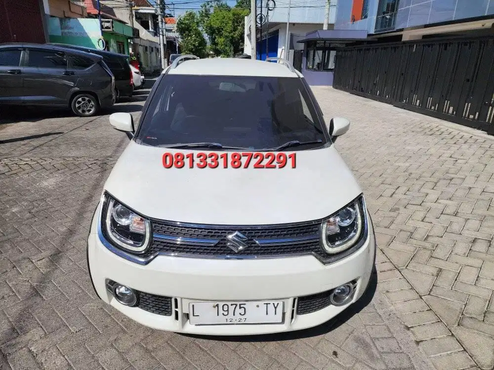SUZUKI IGNIS 1.5 GX MATIC PUTIH 2017 KILOMTER 60 RIBU ORIAN ASLI
