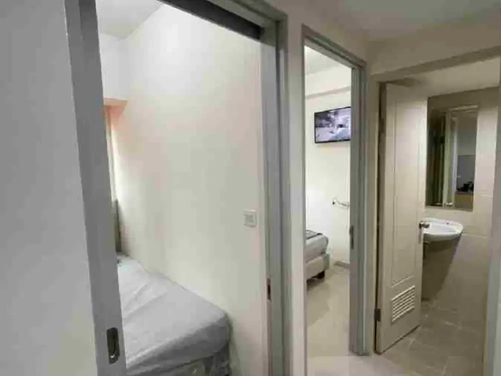 DIJUAL MURAH APARTEMEN OSAKA PIK2 2 BEDROOM FURNISH DEVELOPER VIEW BAGUS