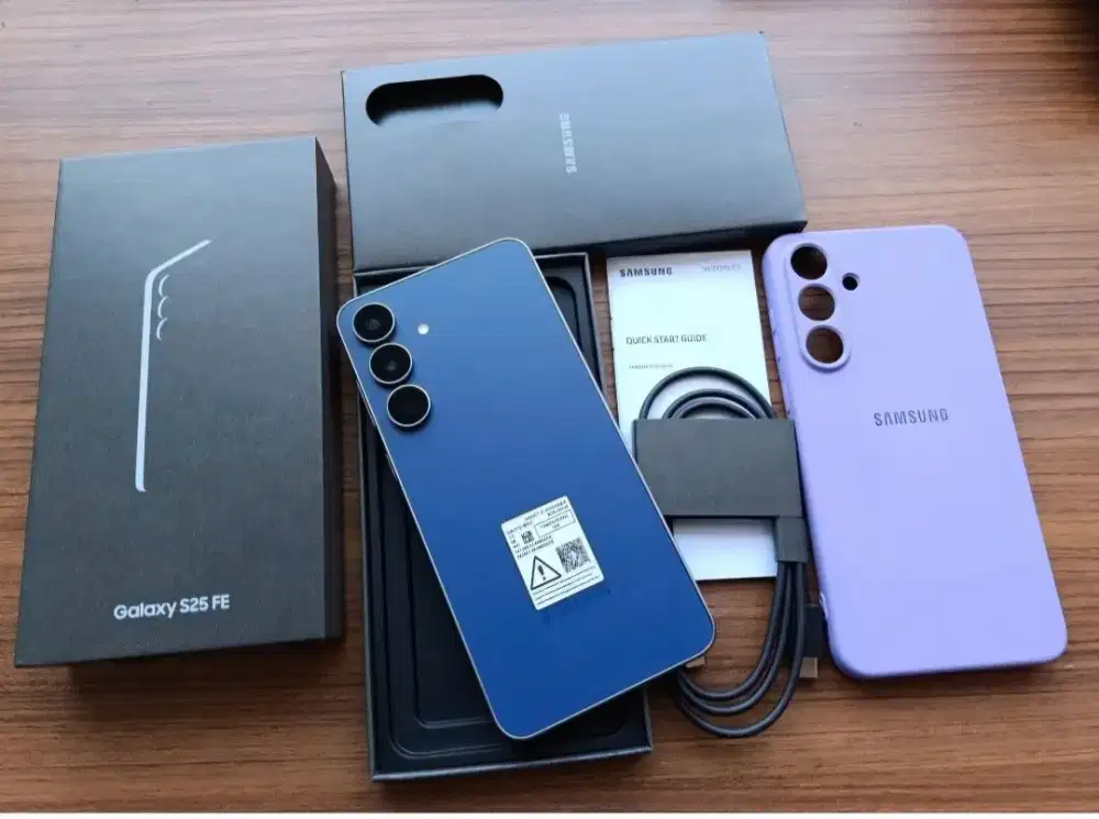 Samsung s25 fe 8/256 sein garansi on april 2027