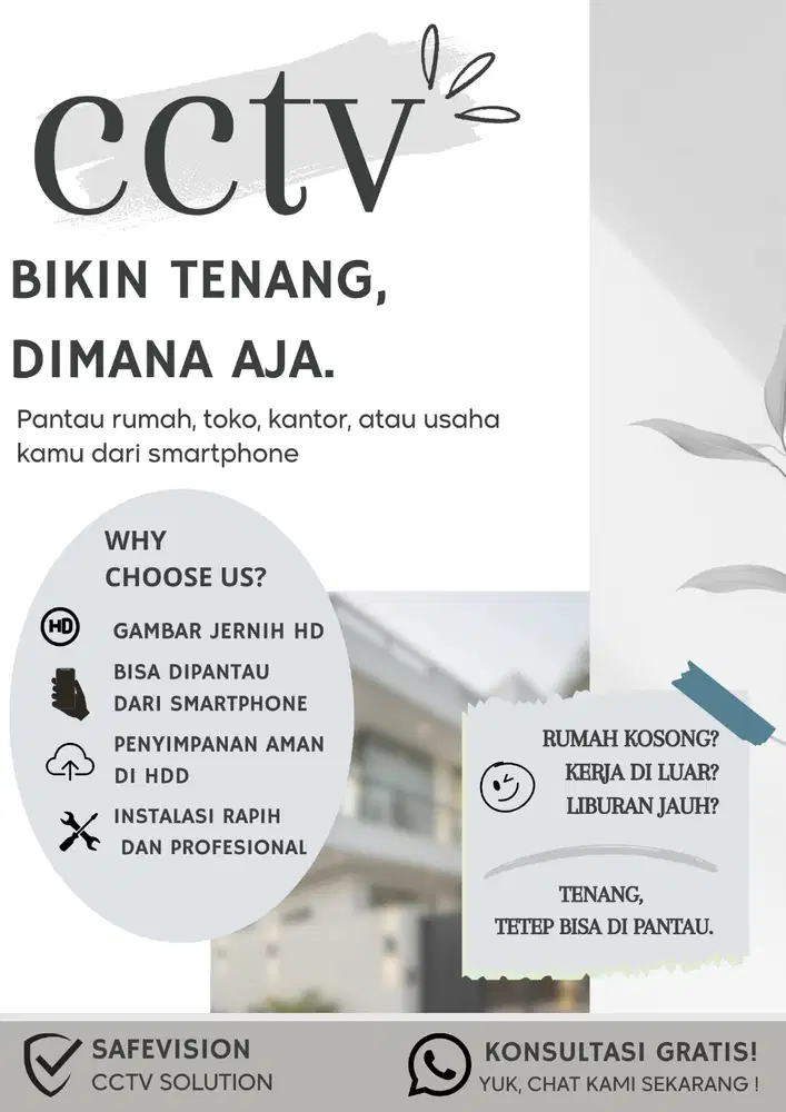 PEMASANGAN & PERBAIKAN CCTV BANDUNG