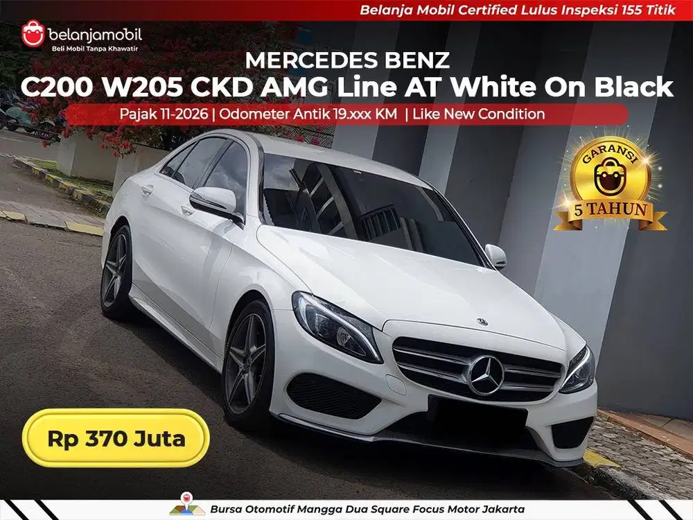 [ LOW KM 19RB ] Mercedes Benz Mercy C200 C 200 W205 AMG Line 2018 2019