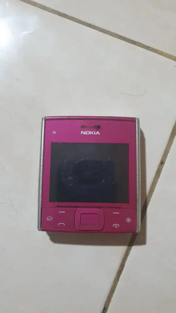 HP NOKIA X5 ( SINYAL REGISTRASI ) FUNGSI NORMAL