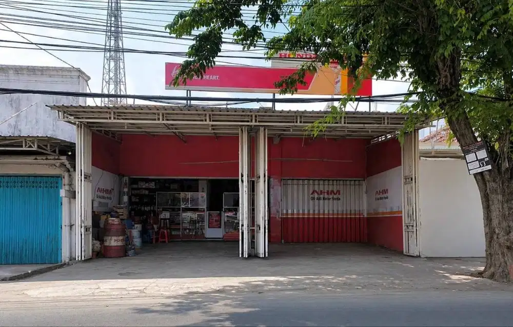 Dijual Lelang Ruko Ex Bengkel di Nol Jl Raya Balongpanggang Gresik