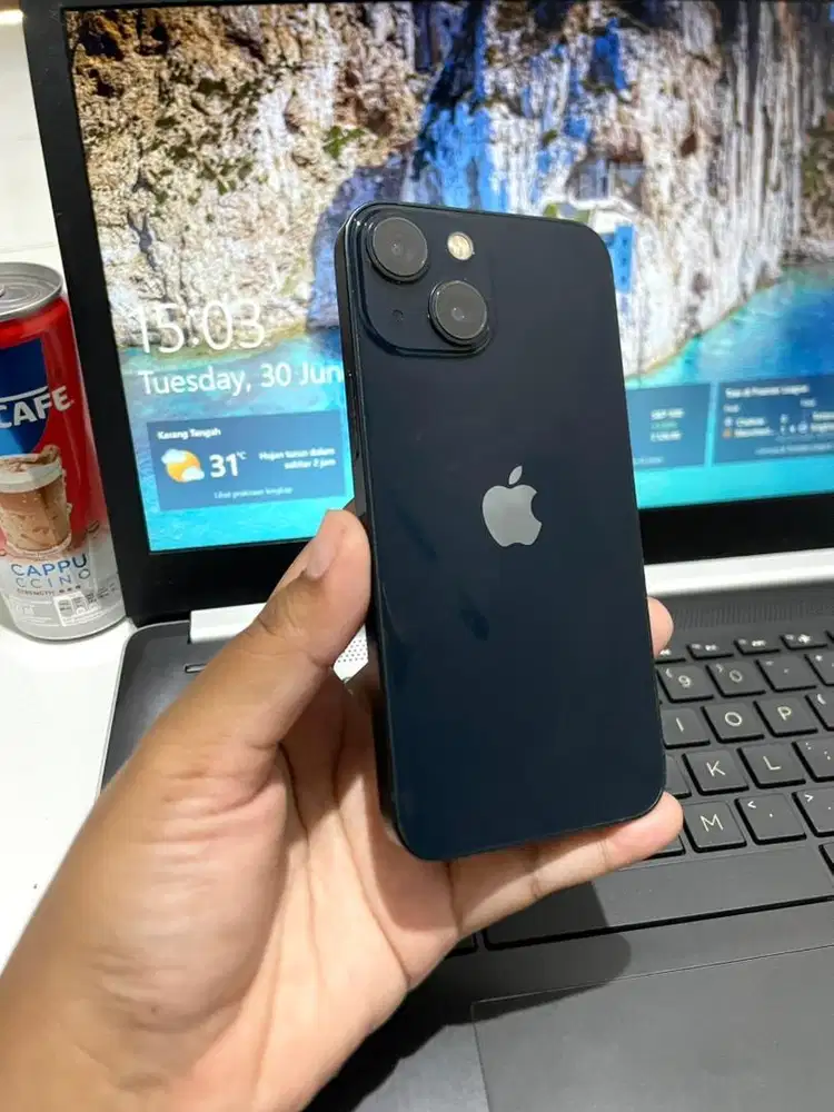 Iphone 13 mini 128gb midnight ( hp cas )