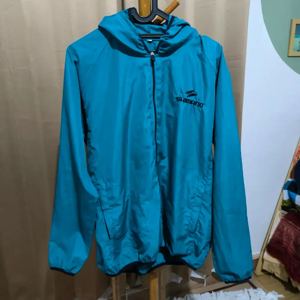 Jaket Olahraga Parasut Hijau Tosca PL