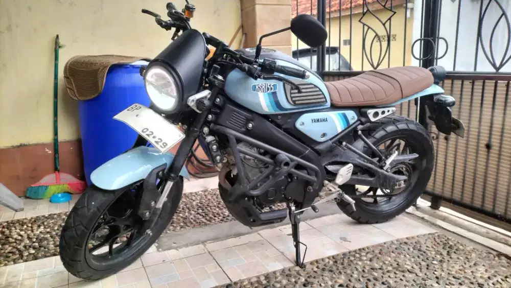 Djual Motor Yamaha XSR155, 2024, edisi:Jarang pake, km rendah
